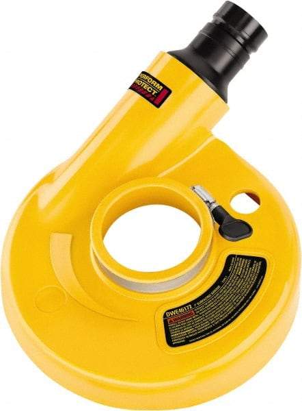 DeWALT - 7" Diam Angle & Disc Grinder Surfacing Shroud - For Use with DWE4517, DWE4519, DWE4557, DWE4559N, DWE4599CN, D28499X, DWE4597, DWE4597N & DWE4599N - Strong Tooling