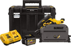 DeWALT - 60 Volt, 6-1/2" Blade, Cordless Circular Saw - 4,000 RPM, 1 Lithium-Ion Battery Included - Strong Tooling