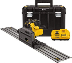 DeWALT - 60 Volt, 6-1/2" Blade, Cordless Circular Saw - 4,000 RPM, 1 Lithium-Ion Battery Included - Strong Tooling