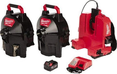 Milwaukee Tool - 18V Battery Battery Drain Cleaning Machine - For 1-1/4" to 4" Pipe, 50' Cable - Strong Tooling