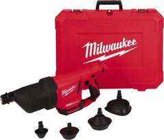 Milwaukee Tool - 12V Lithium-Ion Battery Battery Drain Cleaning Machine - For 1" to 4" Pipe - Strong Tooling