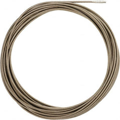 Milwaukee Tool - 5/16" x 75' Drain Cleaning Machine Cable - Inner Core, 1-1/4" to 2-1/2" Pipe, Use with Milwaukee Drain Cleaning Tools - Strong Tooling