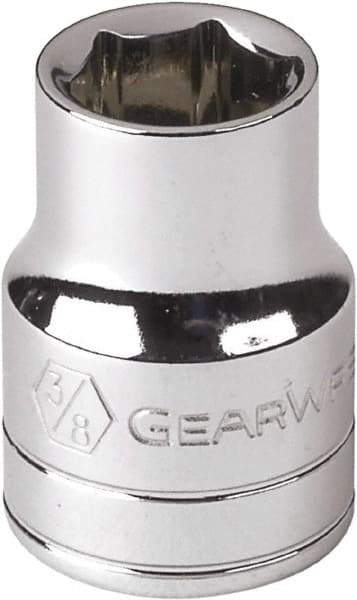 GearWrench - 9/32", 1/4" Drive, Standard Hand Socket - 12 Points, Alloy Steel, Full Polish Finish - Strong Tooling