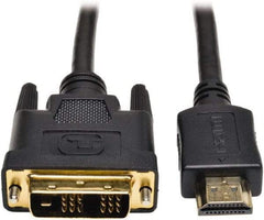 Tripp-Lite - 6' Long, DVI Male; HDMI Male Computer Cable - Black, Male x Male - Strong Tooling