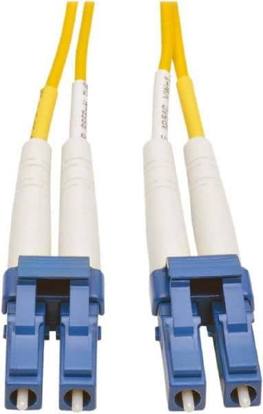 Tripp-Lite - 3' Long, LC/LC Head, Singlemode Fiber Optic Cable - Yellow, Use with LAN - Strong Tooling