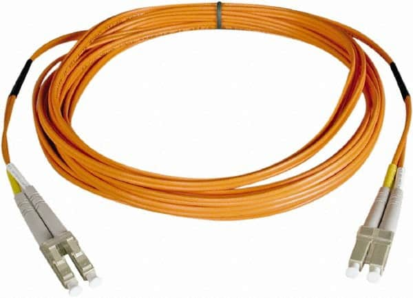 Tripp-Lite - 10' Long, LC/LC Head, Multimode Fiber Optic Cable - Aqua, Use with LAN - Strong Tooling