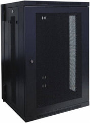 Tripp-Lite - 23.6" Overall Width x 18" Rack Height x 21.6" Overall Depth Data Cable Enclosure - 250 Lb Capacity, Black - Strong Tooling