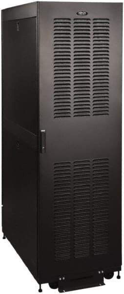 Tripp-Lite - 23.63" Overall Width x 42" Rack Height x 43" Overall Depth Data Cable Enclosure - 3,000 Lb Capacity, Black - Strong Tooling