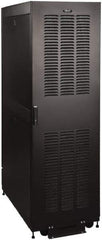 Tripp-Lite - 23.63" Overall Width x 42" Rack Height x 43" Overall Depth Data Cable Enclosure - 3,000 Lb Capacity, Black - Strong Tooling