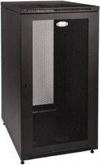 Tripp-Lite - 24.2" Overall Width x 24" Rack Height x 34.06" Overall Depth Data Cable Enclosure - 3,000 Lb Capacity, Black - Strong Tooling