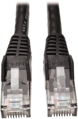 Tripp-Lite - Cat6, 24 AWG, 8 Wires, 550 MHz, Unshielded Network & Ethernet Cable - Black, PVC, 10' OAL - Strong Tooling