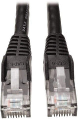 Tripp-Lite - Cat6, 24 AWG, 8 Wires, 550 MHz, Unshielded Network & Ethernet Cable - Black, PVC, 7' OAL - Strong Tooling