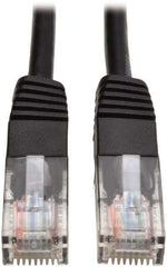 Tripp-Lite - Cat5e, 24 AWG, 8 Wires, 550 MHz, Unshielded Network & Ethernet Cable - Black, PVC, 50' OAL - Strong Tooling