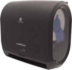 Georgia Pacific - Hands Free, Plastic Paper Towel Dispenser - 14" High x 14.6" Wide x 9-1/4" Deep, 1 Roll 10", Black - Strong Tooling