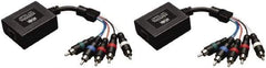 Tripp-Lite - Component Video with Stereo Audio Extender Kit - 4 Ports - Strong Tooling