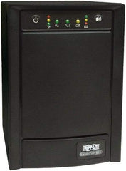 Tripp-Lite - 15 Amp, 1,050 VA, Tower Mount Line Interactive Backup Uninterruptible Power Supply - Backup 7 min with Full Load & 19 min with Half Load, 120 VAC Input & Output, 650 Watt Output, 1 Phases, 6 Outlets - Strong Tooling