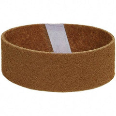 Norton - 3" Wide x 24" OAL, Aluminum Oxide Abrasive Belt - Aluminum Oxide, Coarse, Nonwoven, Y Weighted Cloth Backing - Strong Tooling