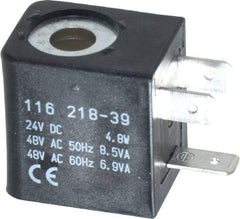 ARO/Ingersoll-Rand - 24 DC Volt, Din Connection Coil Lead Length, Class F, Solenoid Coil - 4.8 Watt, NEMA 4 Enclosure, Use with ARO Solenoid Valve - Strong Tooling