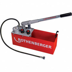 Rothenberger - Pressure, Cooling & Fuel System Test Kits Type: Pressure Pump Applications: Water Lines; Leak Testing; Compression Testing - Strong Tooling