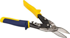 Lenox - 1-5/16" Length of Cut, Straight Pattern Aviation Snip - 10" OAL, 18 AWG Steel Capacity - Strong Tooling