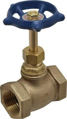 Legend Valve - 3/4" Pipe, FNPT Ends, Brass Rising Stem Globe Valve - Bronze Disc, Bolted Bonnet, 200 psi WOG, 125 psi WSP, Class 125 - Strong Tooling