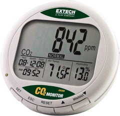 Extech - -14 to 140°F, 0 to 99.9% Humidity Range, Air Quality Monitor - Strong Tooling