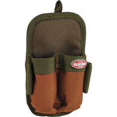 Bucket Boss - 2 Pocket General Purpose Holster - Polyester, Brown & Green - Strong Tooling