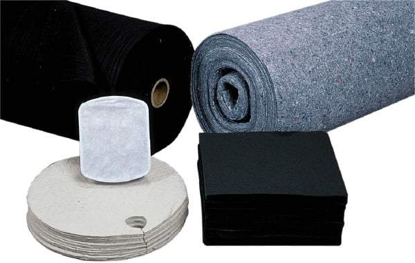 PRO-SAFE - 84 Gal Capacity per Package, Universal Rug - 300' Long x 3' Wide, Dark Gray, Polypropylene - Strong Tooling