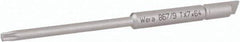 Wera - 4mm Drive, Torx Precision Screwdriver Bit - 2-1/2" OAL - Strong Tooling