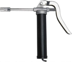 PRO-LUBE - 3,000 Max psi, Rigid Pistol Grease Gun - 3 oz Capacity, 1/8 Thread Outlet, 67 Strokes per oz, Cartridge Fill - Strong Tooling