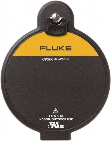 Fluke - 3\x94 Diam, Infrared Viewing Window - 5.62" View Area, .08\x94 Thickness, Use with Fluke IR Cameras - Strong Tooling