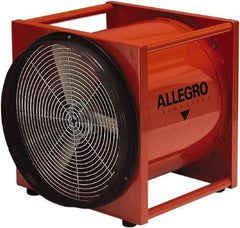 Allegro - 16" Inlet, Electric AC Axial Blower - 1.5 hp, 4,839 CFM (Free Air), Explosion Proof, 230 Max Voltage Rating - Strong Tooling