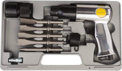 Value Collection - 3,200 BPM, 2-5/8 Inch Long Stroke, Air Hammer Kit - 4 CFM Air Consumption, 1/4 Inch Inlet - Strong Tooling