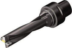 Sandvik Coromant - 88.9mm Max Drill Depth, 4xD, 22.23mm Diam, Indexable Insert Drill - C5 Coromant Shank - Strong Tooling