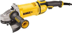 DeWALT - 7" Wheel Diam, 8,500 RPM, Corded Angle & Disc Grinder - 5/8-11 Spindle, 120 Volts - Strong Tooling