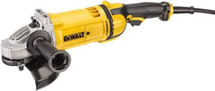 DeWALT - 7" Wheel Diam, 8,500 RPM, Corded Angle & Disc Grinder - 5/8-11 Spindle, 120 Volts - Strong Tooling