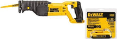 DeWALT - 20V, 0 to 3,000 SPM, Cordless Reciprocating Saw - 1-1/8" Stroke Length, Lithium-Ion Batteries Included - Strong Tooling