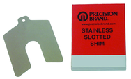 5X5 .100 SLOTTED SHIM PER PACK OF 5 - Strong Tooling