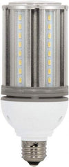 Value Collection - 18 Watt LED Commercial/Industrial Medium Screw Lamp - 2,700°K Color Temp, 2,070 Lumens, 100, 277 Volts, E26, 50,000 hr Avg Life - Strong Tooling