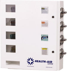 Synergy Management - Medical Vending Machines & Dispensers; Height (Inch): 21 ; Width (Inch): 20 ; Depth (Inch): 1 ; Number of Shelves: 4 ; Door Type: Manual Closing ; Shelf Type: Adjustable - Strong Tooling