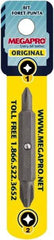 Megapro - #1 & #2, Hex Drive Phillips Insert Screwdriver Bit - 1/4" Drive, 2" OAL - Strong Tooling