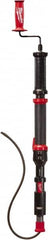 Milwaukee Tool - 1/3" Cable Diam, Bulb Auger, Closet & Drain Auger - Bulb Cable Head Style - Strong Tooling