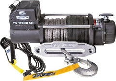 Superwinch - 11,500 Lb Capacity, 80' Cable Length, Automotive Heavy-Duty Recovery Winch - Strong Tooling