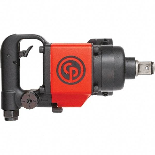 Chicago Pneumatic - 1" Drive, 6,600 RPM, 1,300 Ft/Lb Torque Impact Wrench - D-Handle, 41 CFM, 90 psi, 1/2" NPT Inlet - Strong Tooling