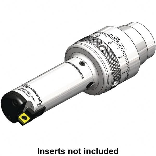 Kennametal - Neutral Hand Cut, 42mm Min Bore Diam, Size KR32 Modular Boring Cutting Unit Head - 3-15/16" Max Bore Depth, Through Coolant - Strong Tooling