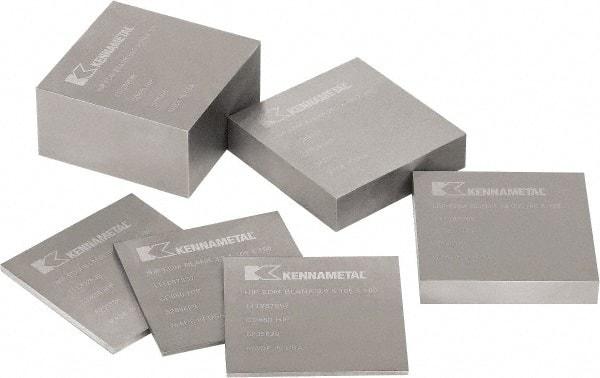 Kennametal - 4-1/8 Inch Square EDM Block - 0.571 Inch Thick - Strong Tooling