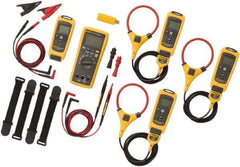 Fluke - 9 Piece, FC Series Wireless Multimeter Kit - 1,000 Volt Max, LCD Display - Strong Tooling