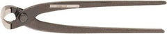 Channellock - 10" OAL, Concrete Nippers - 0.83" Jaw Length x 1.38" Jaw Width, Rounded Nose Head - Strong Tooling