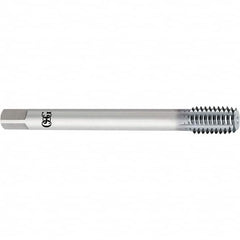 OSG - M2x0.40 Metric 6H D5 Thread Limit Bottoming Thread Forming Tap - High Speed Steel, V Finish, 45mm OAL, 9mm Thread Length, Right Hand Thread, Series 16350 - Strong Tooling