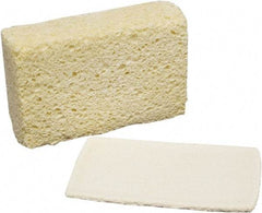 Ability One - 5-3/4" Long x 1-3/4" Wide x 1" Thick Scouring Sponge - Nonabrasive, Tan - Strong Tooling